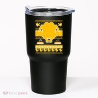Giant Trukey Ugly Thanksgiving Tumbler thumb 0