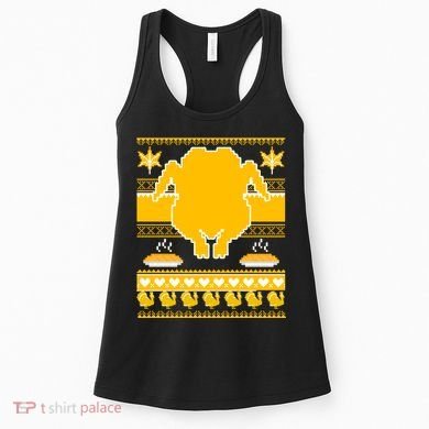 Giant Trukey Ugly Thanksgiving Women's Tank Top