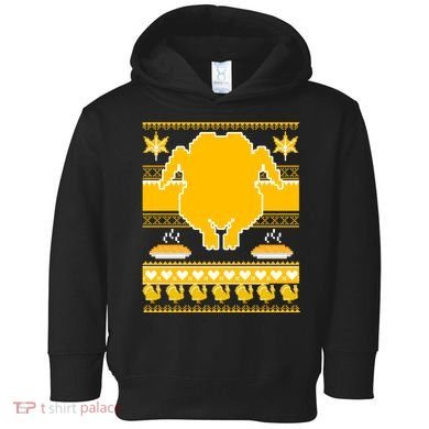 Giant Trukey Ugly Thanksgiving Toddler Hoodie