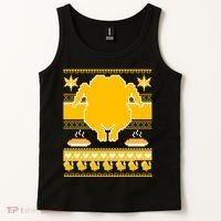 Giant Trukey Ugly Thanksgiving Tank Top thumb 2