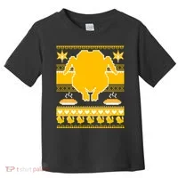 Giant Trukey Ugly Thanksgiving Toddler T-Shirt thumb 0