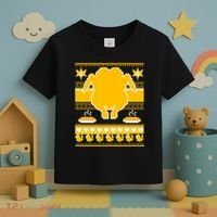 Giant Trukey Ugly Thanksgiving Toddler T-Shirt thumb 3