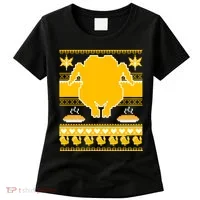 Giant Trukey Ugly Thanksgiving Women's T-Shirt thumb 0