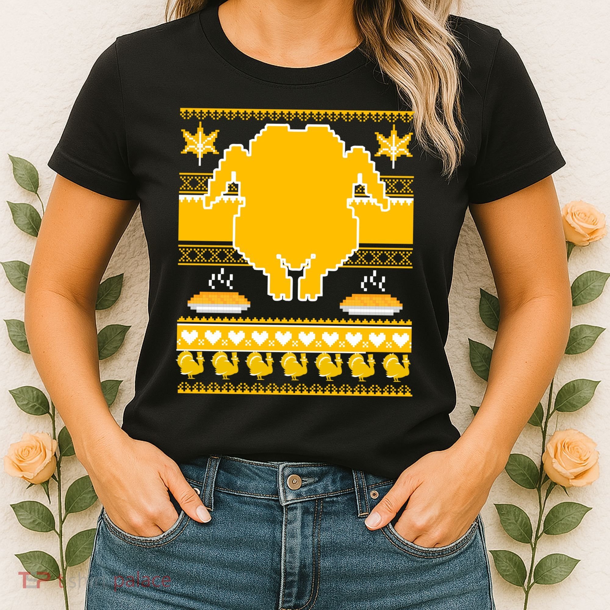 Giant Trukey Ugly Thanksgiving Women's T-Shirt