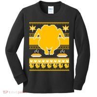 Giant Trukey Ugly Thanksgiving Kids Long Sleeve Shirt thumb 0