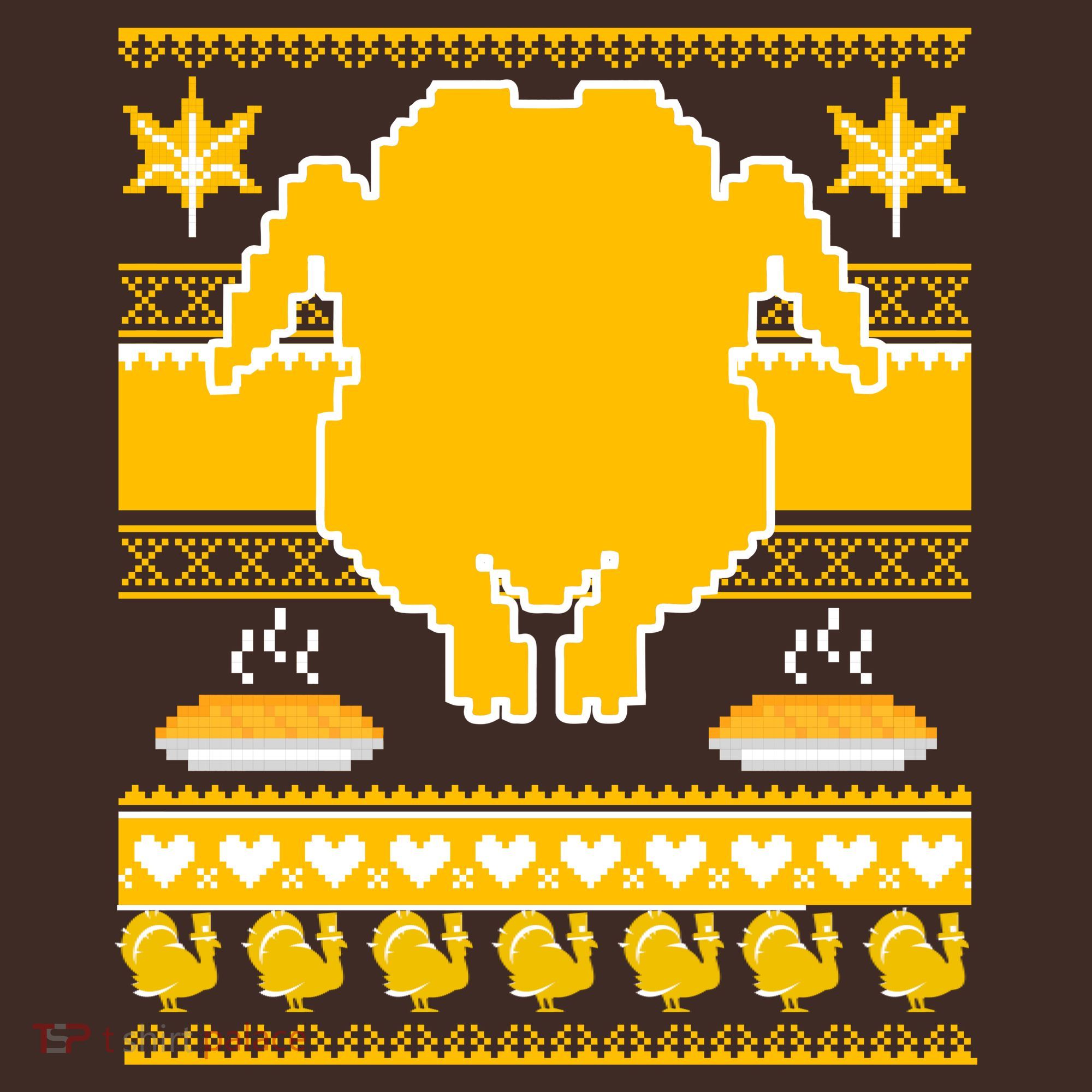 Giant Trukey Ugly Thanksgiving Kids Hoodie