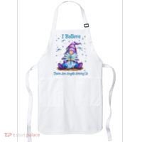 Gnome I Believe There Are Angels Among Us Dragonfly Apron thumb 0