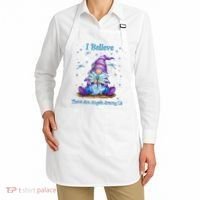 Gnome I Believe There Are Angels Among Us Dragonfly Apron thumb 2