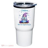 Gnome I Believe There Are Angels Among Us Dragonfly Tumbler thumb 0