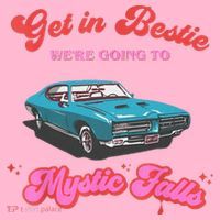 Get In Bestie WeRe Going To Mystic Falls Virginia Vervain Coaster thumb 2