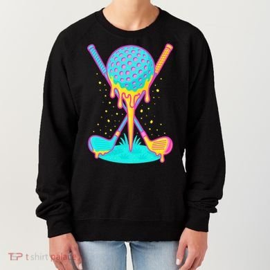 Golf Ice Cream Drip Golfing Golfer Women's Sweatshirt