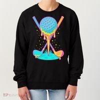 Golf Ice Cream Drip Golfing Golfer Women's Sweatshirt thumb 0