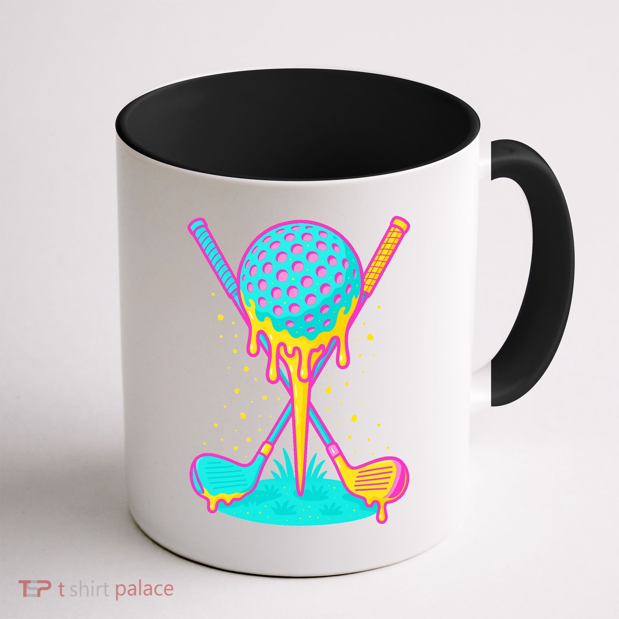Golf Ice Cream Drip Golfing Golfer Coffee Mug