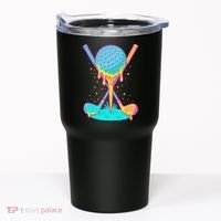 Golf Ice Cream Drip Golfing Golfer Tumbler thumb 0