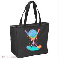 Golf Ice Cream Drip Golfing Golfer Tote Bag thumb 2
