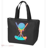 Golf Ice Cream Drip Golfing Golfer Tote Bag thumb 3