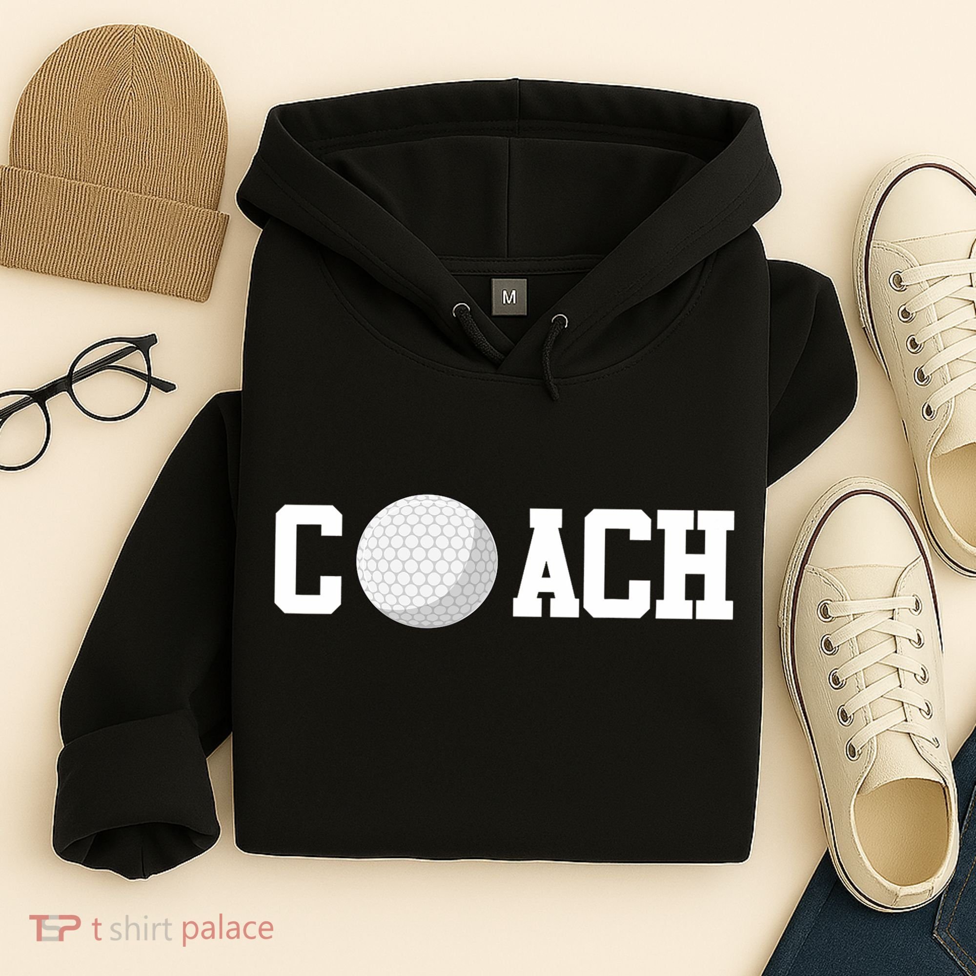 Golf Instructor Coach Golfer Golf Ball Gift Golf Course Hoodie