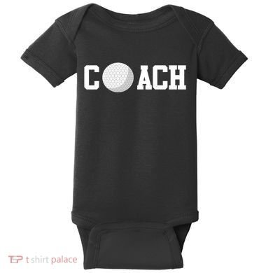 Golf Instructor Coach Golfer Golf Ball Gift Golf Course Baby Bodysuit
