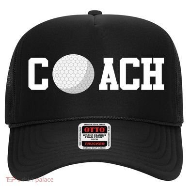 Golf Instructor Coach Golfer Golf Ball Gift Golf Course Hat