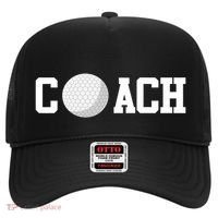 Golf Instructor Coach Golfer Golf Ball Gift Golf Course Hat thumb 0