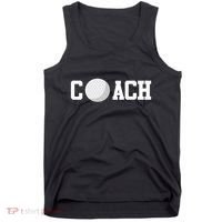 Golf Instructor Coach Golfer Golf Ball Gift Golf Course Tank Top thumb 0