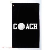 Golf Instructor Coach Golfer Golf Ball Gift Golf Course Golf Towel thumb 0
