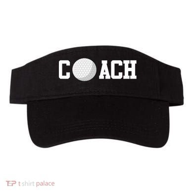 Golf Instructor Coach Golfer Golf Ball Gift Golf Course Visor
