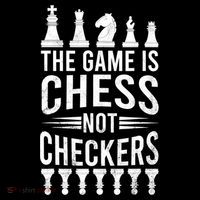 Game Is Chess Not Checkers Funny Gift Grandmaster Chess Player Gift Women's Hoodie thumb 2