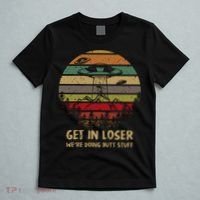 Get In Closer We're Doing Butt Stuff Funny Aliens UFO Meme Sunset Vintage T-Shirt thumb 5