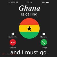 Ghana Is Calling And I Must Go Ghana Flag Beanie thumb 2