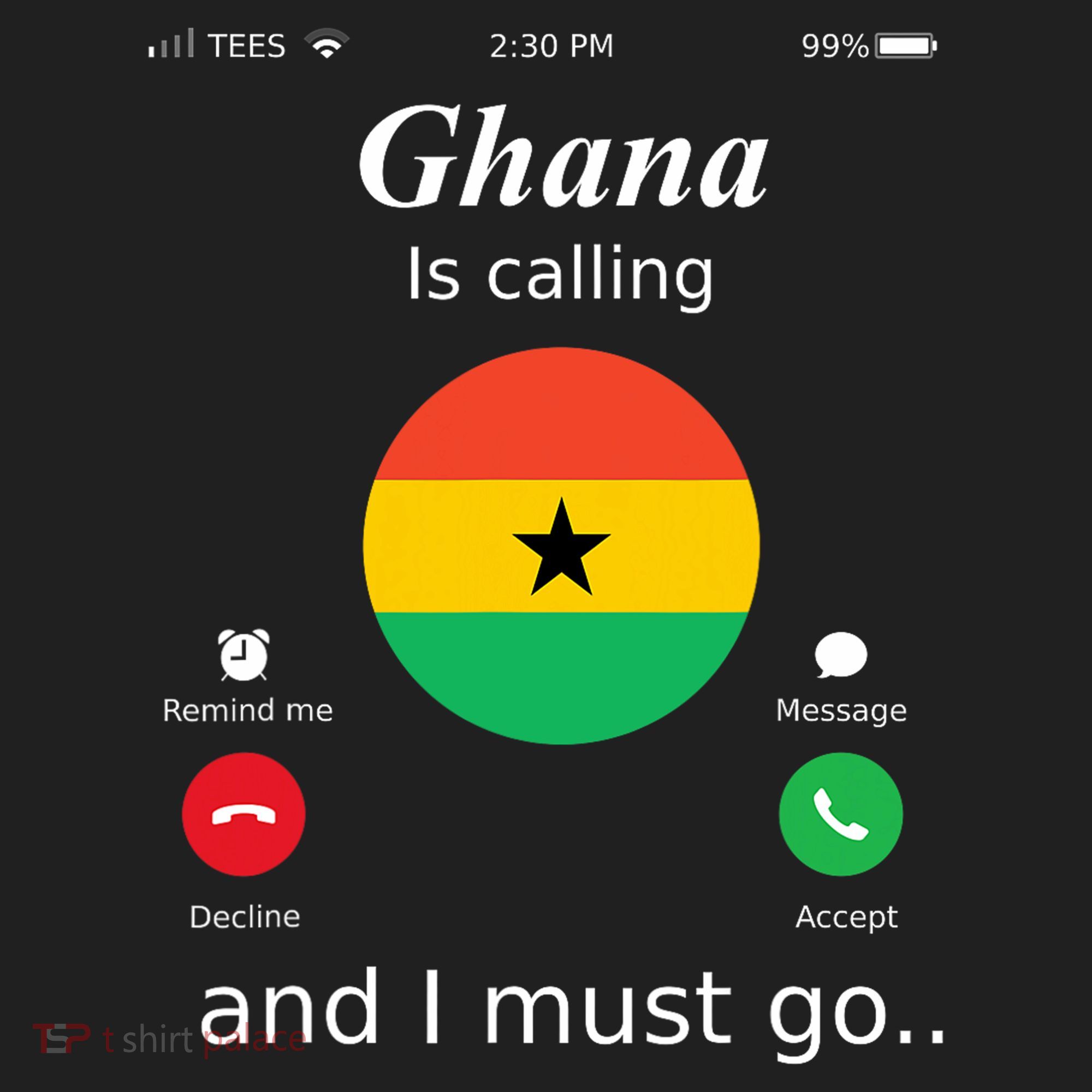 Ghana Is Calling And I Must Go Ghana Flag Beanie