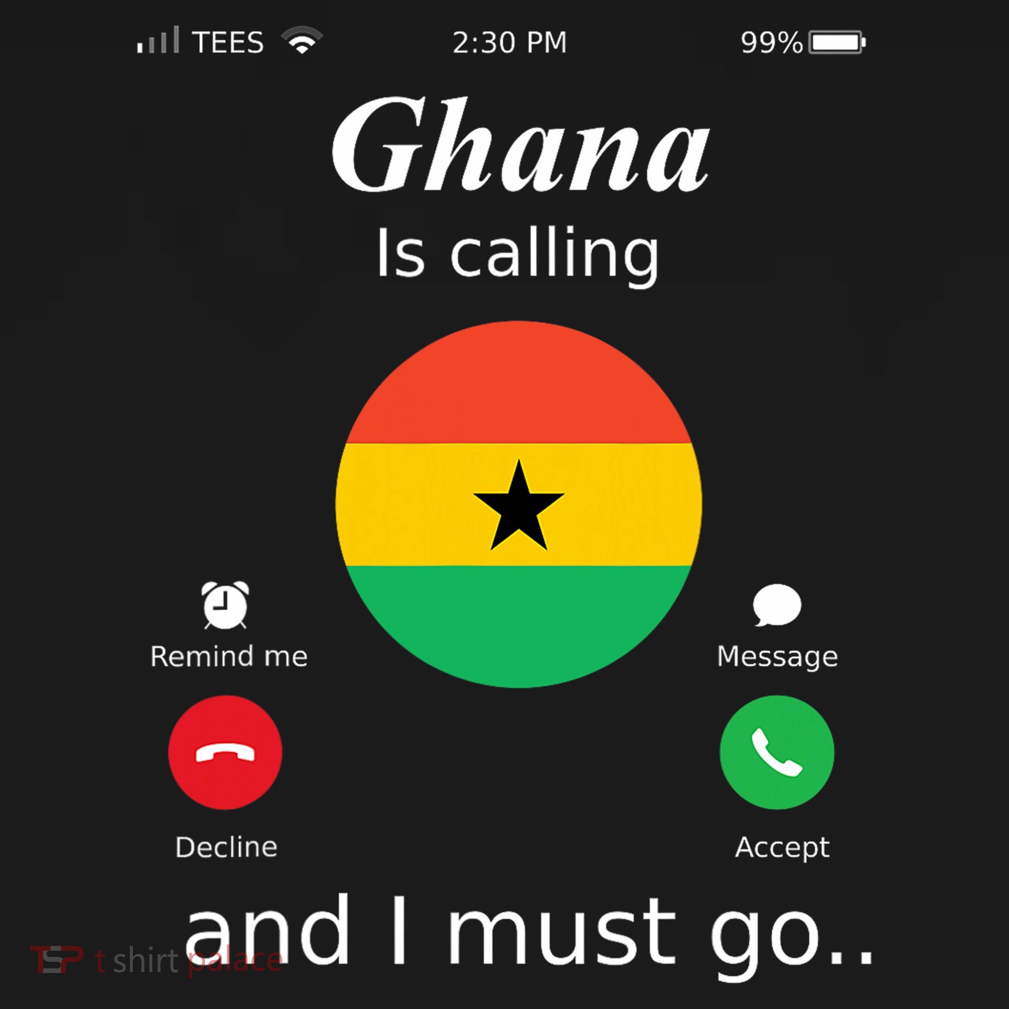 Ghana Is Calling And I Must Go Ghana Flag Women's Hoodie