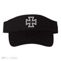 German Iron Cross Front & Back Print Visor thumb 0