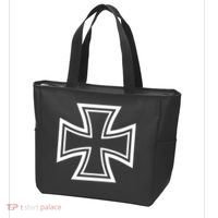 German Iron Cross Front & Back Print Tote Bag thumb 3