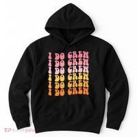 Groovy I Do Crew Bride Squad Wedding Bachelorette Party Hoodie thumb 0
