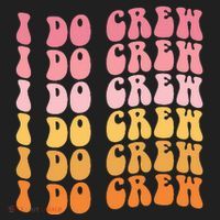 Groovy I Do Crew Bride Squad Wedding Bachelorette Party Beanie thumb 2