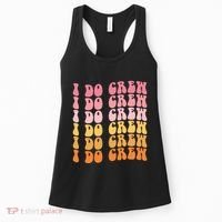 Groovy I Do Crew Bride Squad Wedding Bachelorette Party Women's Tank Top thumb 0