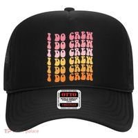 Groovy I Do Crew Bride Squad Wedding Bachelorette Party Hat thumb 0