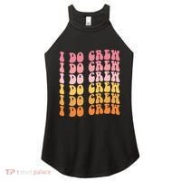 Groovy I Do Crew Bride Squad Wedding Bachelorette Party Women's Perfect Tri Rocker Tank thumb 0