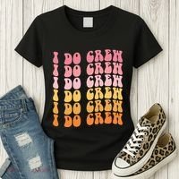 Groovy I Do Crew Bride Squad Wedding Bachelorette Party Women's T-Shirt thumb 3