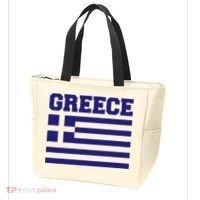 Greece Independence Day Greek Flag Heart Tote Bag thumb 3