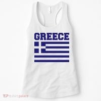 Greece Independence Day Greek Flag Heart Women's Tank Top thumb 0