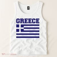 Greece Independence Day Greek Flag Heart Tank Top thumb 2