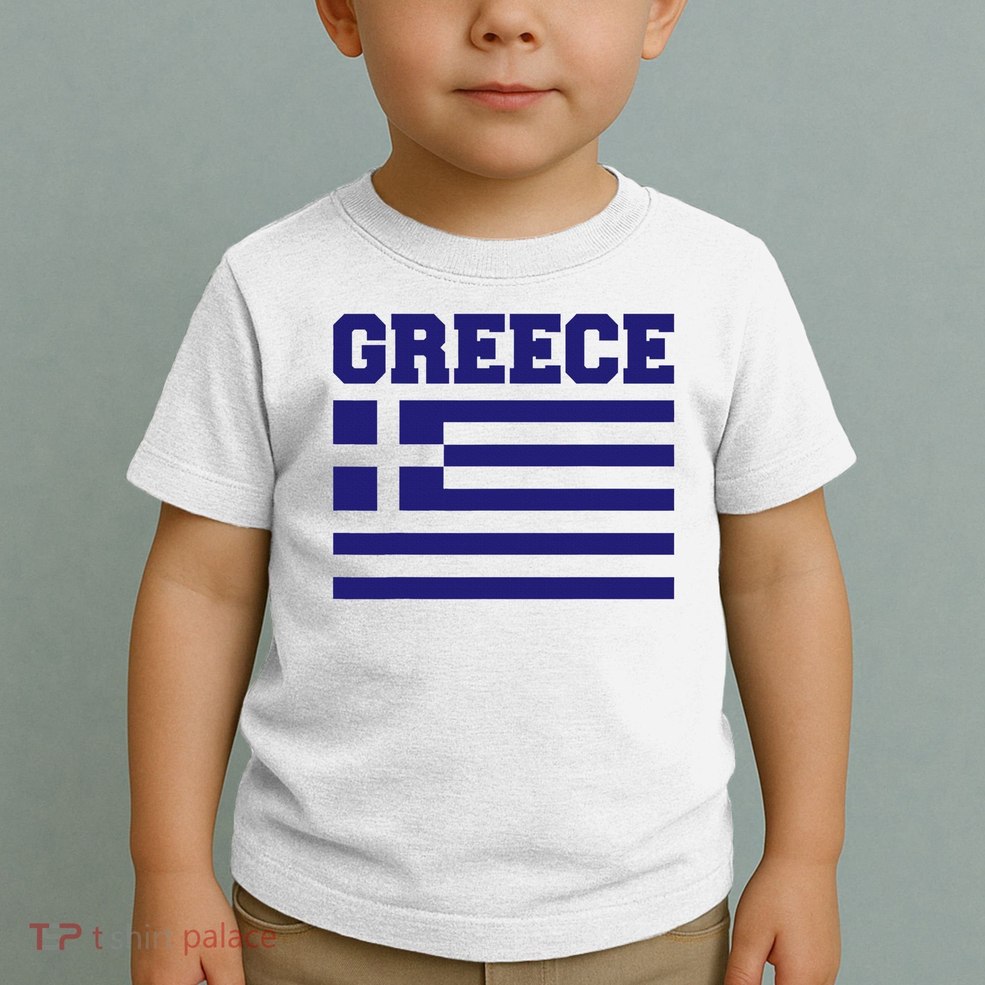 Greece Independence Day Greek Flag Heart Toddler T-Shirt