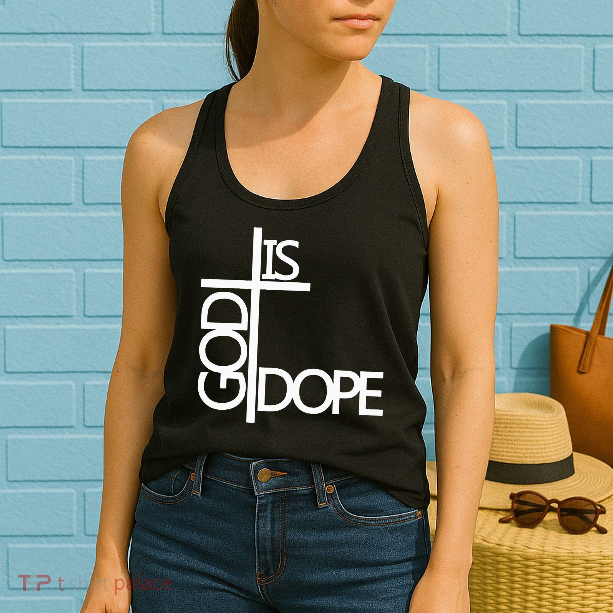 God Is D.O.P.E Women's Tank Top