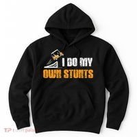 Golfing I Do My Own Stunts Golf Cart Funny Golf Player Hoodie thumb 0