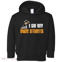 Golfing I Do My Own Stunts Golf Cart Funny Golf Player Toddler Hoodie thumb 0