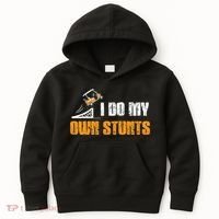 Golfing I Do My Own Stunts Golf Cart Funny Golf Player Kids Hoodie thumb 0