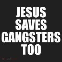 God Is D.O.P.E Jesus Saves Gangsters Too Women's Sweatshirt thumb 2