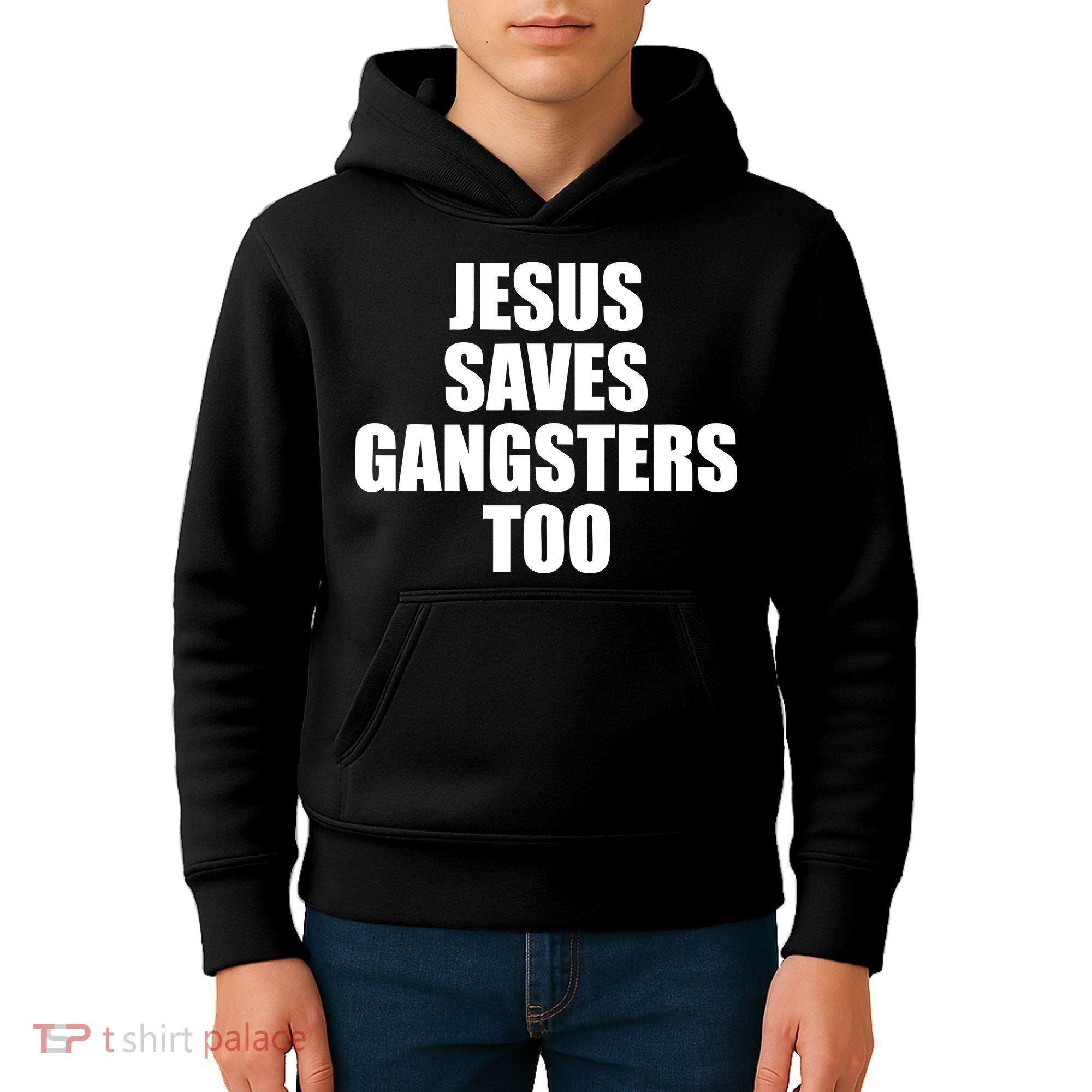God Is D.O.P.E Jesus Saves Gangsters Too Kids Hoodie